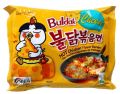 Samyang Buldak Cheese Ramen Noodles. 