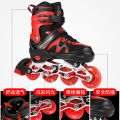 The Skating Shoes Children Full Set Kids Roller Skates Roller Skates Skates Boys and Girls Size Adjustable. 