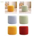 Ottoman Foot Rest Stool Padded Seat Small Cylinder Stool Sofa Tea Stool for Office Sturdy Room. 
