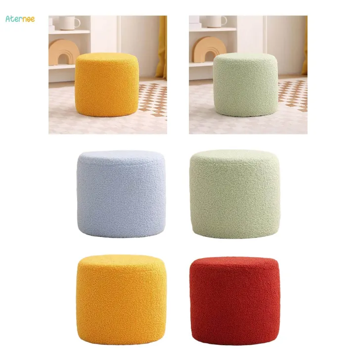 Ottoman%20Foot%20Rest%20Stool%20Padded%20Seat%20Small%20Cylinder%20Stool%20Sofa%20Tea%20Stool%20for%20Office%20Sturdy%20Room%20-%20Image%207