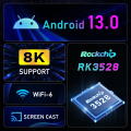 H96MAX Smart TV Box Android 13. 