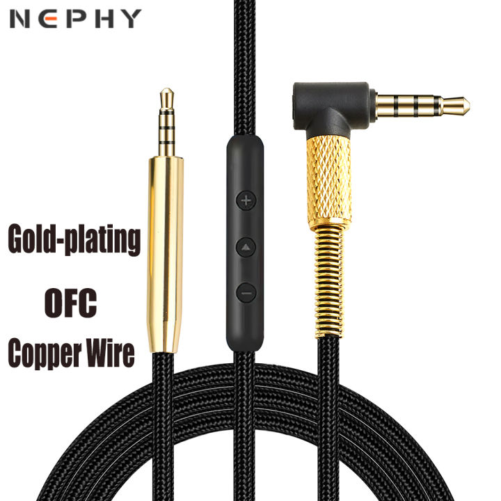 Gold plated 3.5mm To 2.5mm Jack Aux Cable For AKG Bose JBL Headphone Laptop Cell Phone Audio Socket Connector 3.5 2.5 mm Adapter