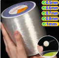 100m Transparent Elastic Thread Cord Elastic Line For Jewellery Making Diy Bracelet Necklace Beaded Accessories. 