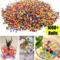 Magic Balls 1000pc Pearl Crystal Soil Mud Plant Grow Flower Plant fertilizer Jelly Water Balls Magic Hydrogel Bio Gel Beads Wedding Home Decoration Kids Toy Crystal Soil Water Beads 45. 