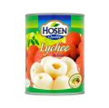 Hosen Lychee in Syrup 565g | Canned Whole Lychees | Sweet & Juicy Exotic Fruit Ready to Eat. 