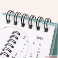 Creative Mini 2022 Calendar Portable Cute Desktop Small Desk Calendar Decoration Time Schedule. 
