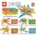 Compatible with Lego Toys Ninjago Dragon Family Small Particle Assembly 6-10 Gift for Educational Toys for Boys-Year-Old Children. 