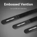 Vention Self-adhesive Velcro tape USB Cable Protector Hook  Loop Cable Tie Wire Cord Management. 