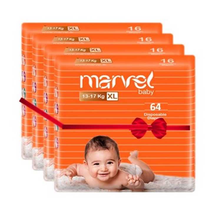 Marvel Baby Diapers - XL - 64 pcs