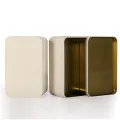 1pc Tin Box Metal Tin Jars Iron Tea Box Cookies Case Small Things Storage Boxes　XINYAN. 