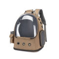 JIPLING Clear Breathable Space Pet Backpack Fashion and convenient cat bag for going out Foldable pet bag. 