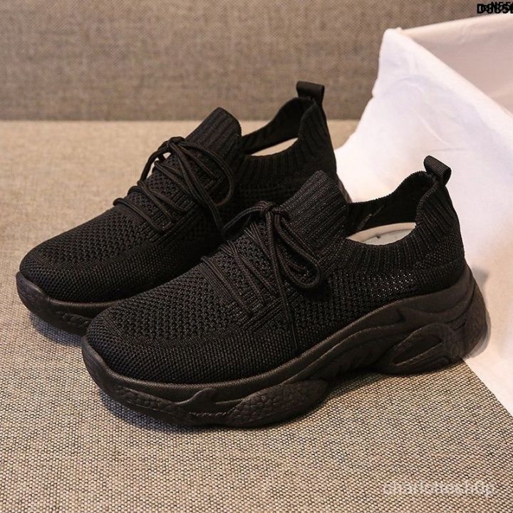 Work ﹟ Breathable Platform Shoes Women's Canteen Sports Kitchen Work 〉 Special Non-Slip Non-Slip Black Soft Bottom Restaurant ﹍