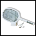 Gecko Electric Mosquito Dual Use Racket Standing Fly Insect Swatter. 