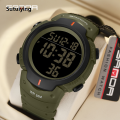 【Global best-seller】Sutuiying Sales promotion SANDA Men's Watches Waterproof Sports Stopwatch Chronograph Watch For Male LED Electronic Digital Wristwatches Relogio Masculino. 