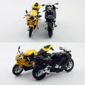 model bike 1/12 BMW S1000RR Motorcycle Toy 1:12 RMZ City Diecast Metal Racing Model Super Sport Miniature Collection Gift For Boy ChildrenParty Tableware. 