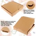Cardboard Pizza Box 20 pcs (10 Inches X  10 Inches X  2 Inches) / Pizza Boxes for Restaurant / Cardboard Paper Pizza Trays Holder Pizza Containers. 