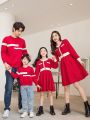 Red Knitted Dress Women 2024 Autumn New Slim-Fit Slimming Elegant High-Grade Hepburn Style Little Red Dress.