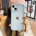 【ThinkWay】Shockproof Armor Color Bumper Clear Case For iPhone 13 12 11 Pro Max XR X XS 7 8 Plus SE2 Mini Luxury Soft Frame Hard Back Cover. 