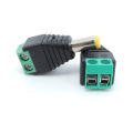 1/5pcs DC male female jack cctv cable Connector 5.5 x 2.1MM 5.5*2.5MM 3.5*1.35MM Power plug terminal Adapter for ip camera A07. 