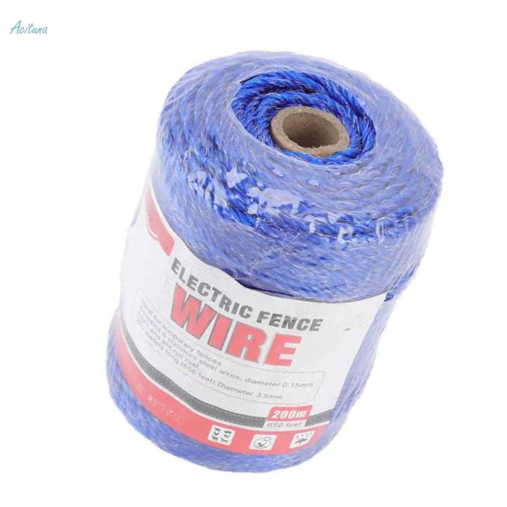 Electric%20Fence%20Electronic%20Fence%20Rope%20200M%20for%20Fence%20Cows%20Horse%203.5mm%20-%20Image%204