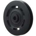 Spreeshop 4pcs 95mm Black Bearing Pulley Wheel Cable Gym Equipment Part Wearproof. 