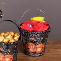Halloween Pumpkin Buckets Trick or Treat Bucket for Party Supplies Props. 