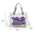 Transparent Bag Bag Waterproof Bag Swimming Storage Bag Shoulder Bag PVC Clear Shoulder Bag Fashion Shoulder Bag. 