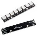 5PCS 8Bits WS2812 5050 RGB LED Module 8 Channel Built-in Lights Full Color-Driven Development Board for Arduino Black. 