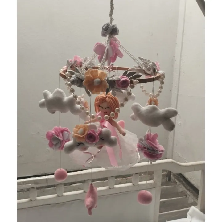 cot%20mobile%20for%20a%20%20baby%20girl,%20Baby%20princess%20cot%20mobile%20-%20Image%202