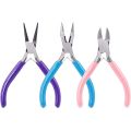 Jewelry Pliers Set, 3 Pack Jewelry Making Tools Kit Round Nose Pliers. 