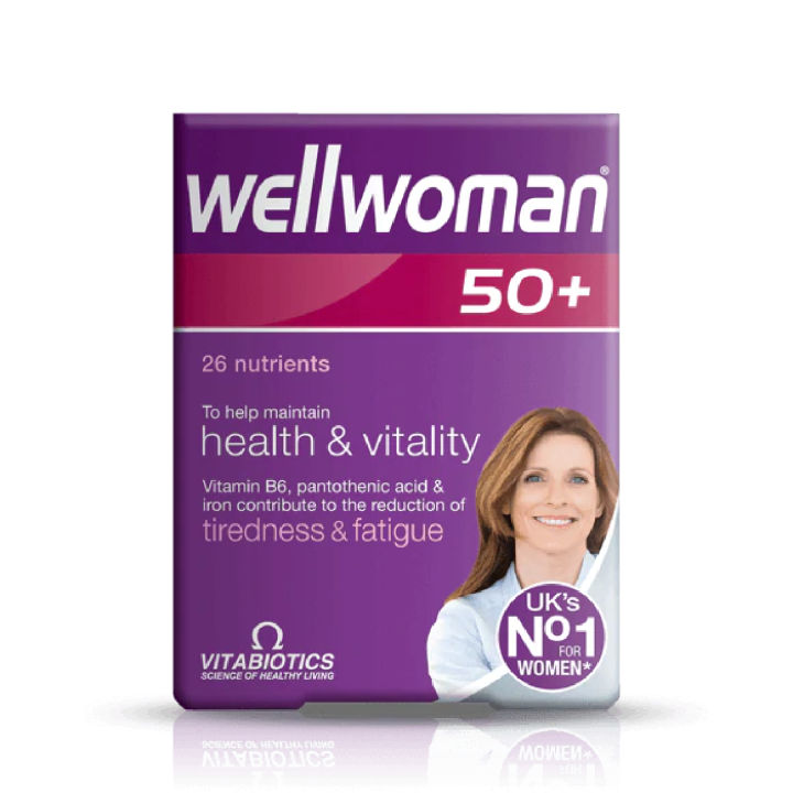Vitabiotics Wellwoman 50+ – 30 Tablets