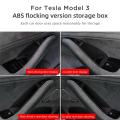 【M3-ST41L】 For Tesla Model 3 Car Accessories Side Armrest Storage Handle Container Hidden Holder Box model3 2017-2022. 