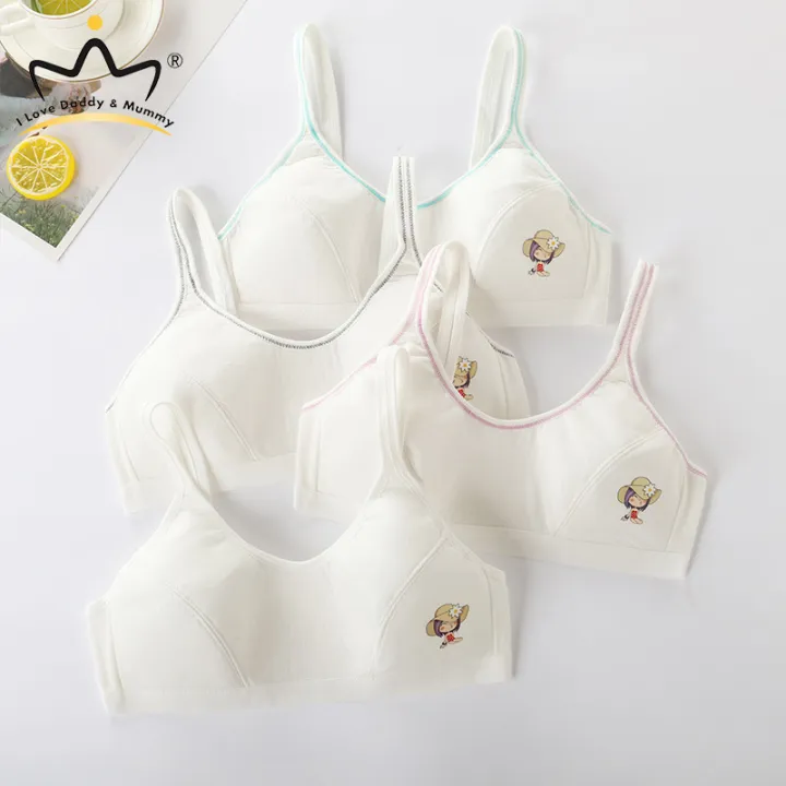 9-16 Years Baby Children's Underwear Girls Underwear Bra School Girls Soft Cotton Bras For Teenager Girls