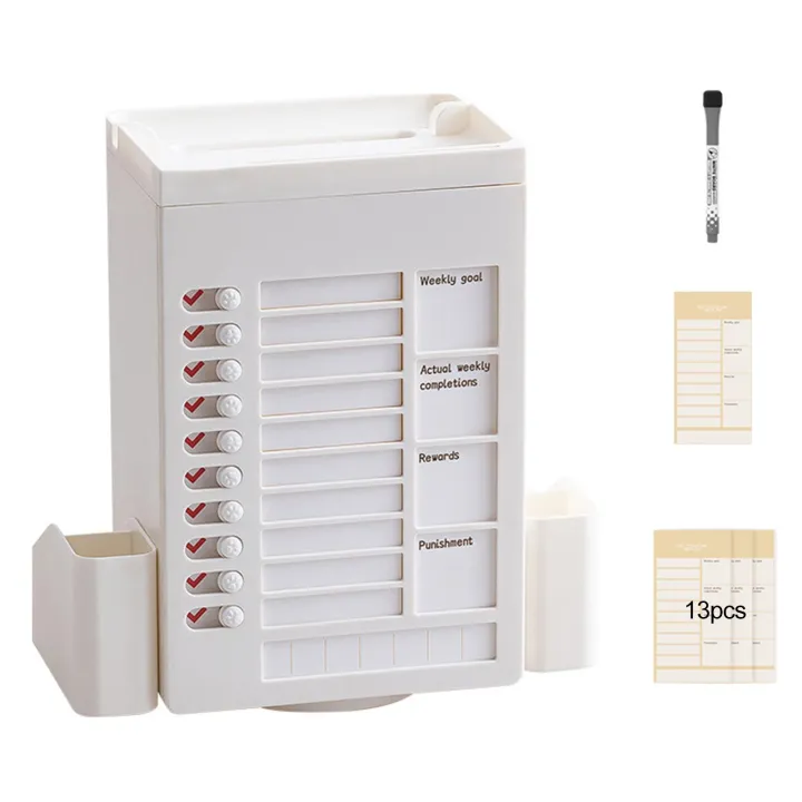 Learning Tool 360-degree Rotatable Kids Pen Holder Desk Organizer with ...