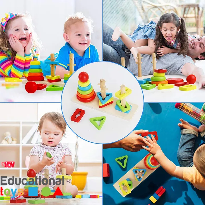 Wooden%20Rainbow%20Column%20Tower%20Stacking%20Rings%20Toy%20Classic%20Stacker%20Wooden%20Shape%20Color%20Recognition%20Sorting%20&%20Stacking%20Block%20Puzzle%20for%203-6%20Year%20Olds%20-%20Image%203