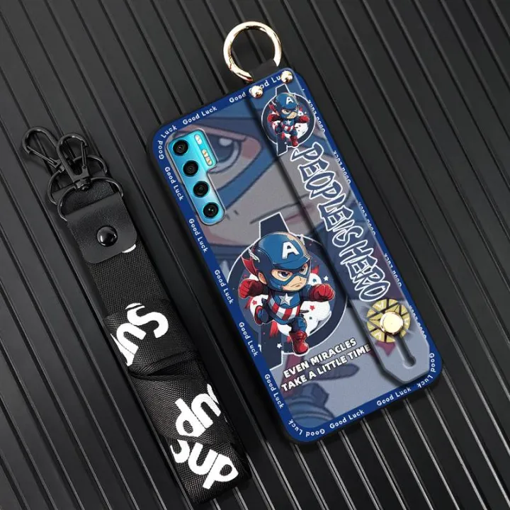 Phone%20Holder%20Dirt-resistant%20Phone%20Case%20For%20TCL%2020%20Pro%205G%20Silicone%20Waterproof%20Back%20Cover%20Lanyard%20Anti-dust%20Durable%20ring%20-%20Image%2010