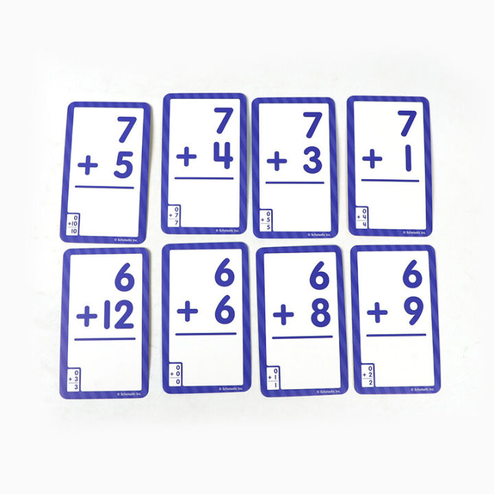 Scholastic%20Flash%20Cards%20Addition%20Original%20English%20Books%20-%20Image%202