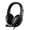 3.5mm Wired Gaming Headphones Over Ear Game Headset Noise Canceling Earphone with Microphone Volume Control. 