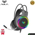 Aula S608 RGB Lighting Surround Bass Stereo Noise Cancelling Mechanical Gaming Headphone 6 Months Warranty. 