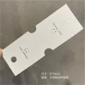 In Stock Thank You Earrings Ear Studs White Cowhide Earrings Card Grip Paper Card High-End Jewelry Hairpin Necklace. 