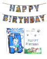 Police Dog Cardboard Party Gala Bunting Letter Banner Happy Birthday Party Decorations paw patrol. 