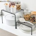 Space Saving Iron Storage Rack / Kitchen Cabinet Toilet Shelf / Dish Drying Rack Spice Jar Holder / Spice Bottles Shelves Bathroom Kitchen Organizer / Multifunction Kitchen Tools. 