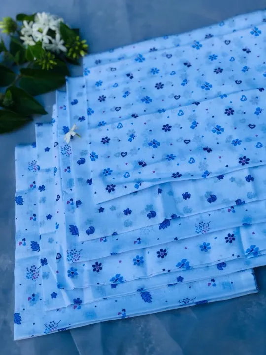 Baby Napkins 22 x 22 Double Layer 6 Pieces pack [printed Nappy]