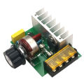 4000W AC 220V SCR Electric Voltage Regulator Motor Speed Controller Dimmers Dimming Speed. 