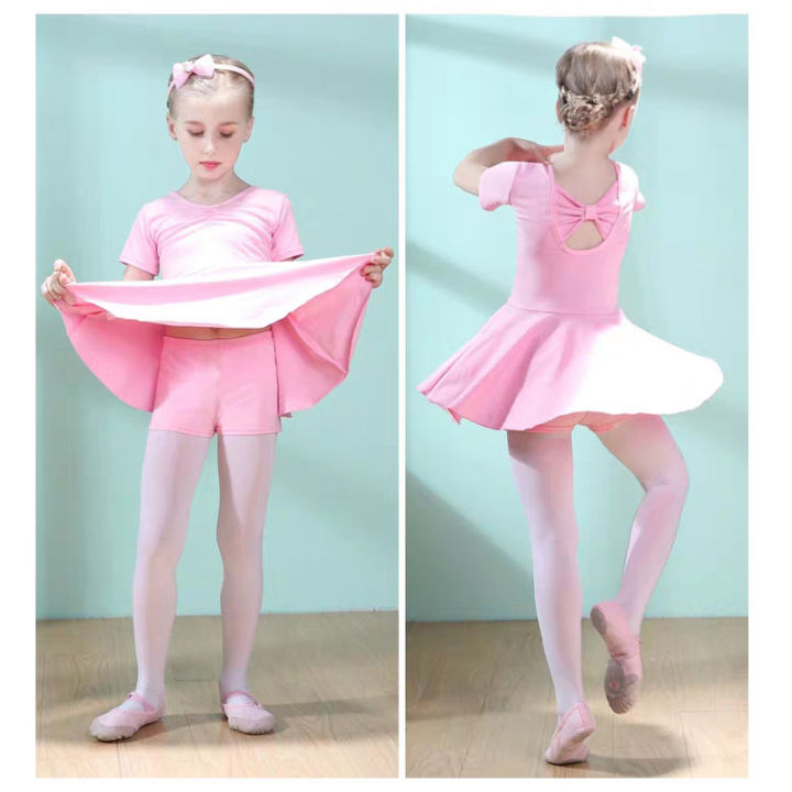 Children's%20Dancing%20Clothes%20Spring%20and%20Summer%20Ballet%20Dance%20Dress%20Girls'%20Long-Sleeved%20Examination%20Exercise%20Clothing%20Dancing%20Dress%20Short-Sleeved%20Dance%20Clothing%20-%20Image%204