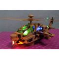 Victor Combat Helicopter toy / Battery Operated 3D Light Projection Helicopter / Combat Helicopter / Kids Toy. 
