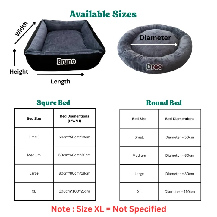 Cat%20&%20Dog%20%20Bed/Round%20&%20Squre%20Super%20Soft%20Pet%20Bed%20From%20Sizes%20Small%20to%20XL-%20Free%20customize%20pet%20name%20-%20Image%202