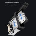 】 SSD HDD 5.25 Inch Optical Drive Panel Compatible 3.5 SATA Built-In Disk Storage Box For Desktop PC. 