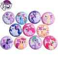 New My Little Pony Anime Peripherals Cartoon Rainbow Pony Badge Brooch Medal Children's Games Toys Gifts Clothing Accessories. 