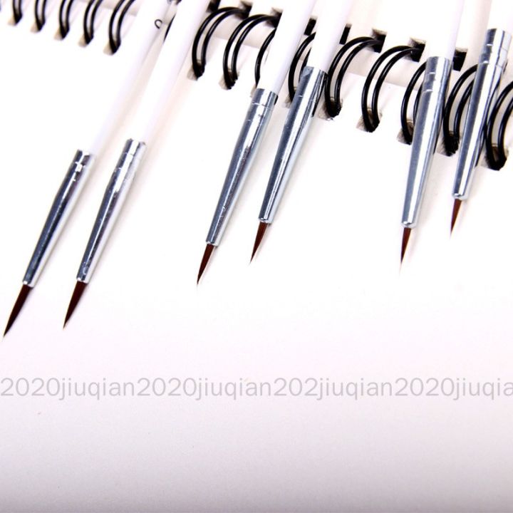 6%20Pcs/%201%20Pce%20Line%20Drawing%20Fineliner%20Brush%20Set%20Nylon%20Hair%20Wooden%20Handle%20Multifunctional%20Water%20Color/gouache/Claborate-Style%20Painting%20Brush%20Artist's%20Artist%20Brush%20Supplies%20-%20Image%205